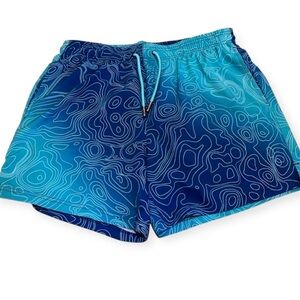 Men's Klatie Topo Compression-lined Swim Trunks Size Large